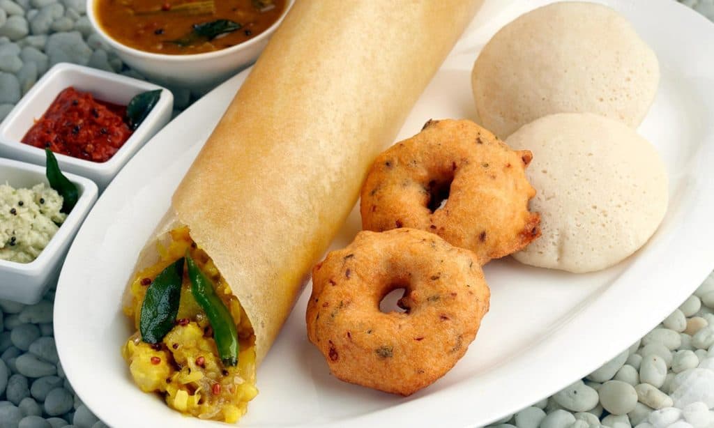 South Indian Dosa and Idlis