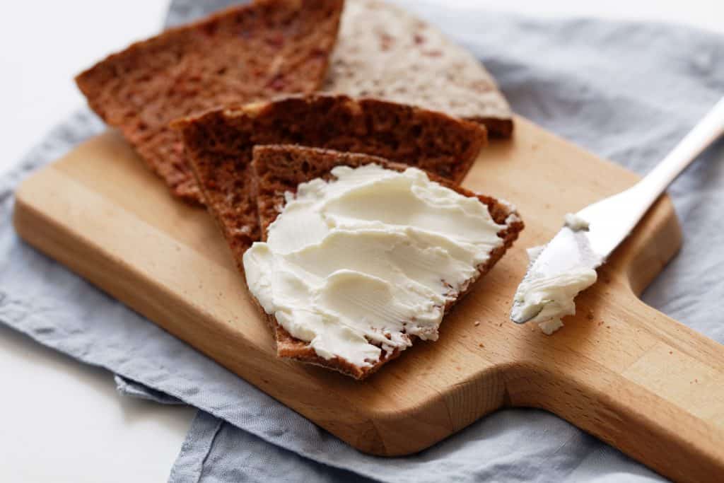 Cream cheese sandwich