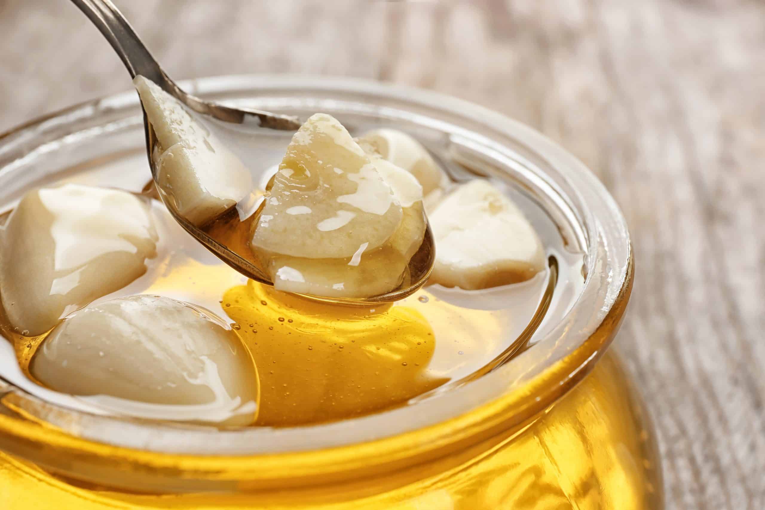 How to Make Fermented Honey [Garlic Honey Recipe] | My Fermented Foods