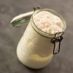 Jar with Clabbered Milk